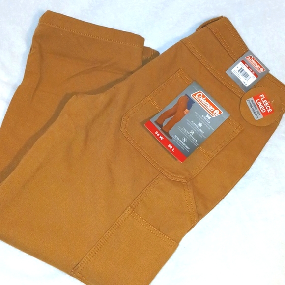 Coleman Other - Coleman Mens Lined Pants..34x30